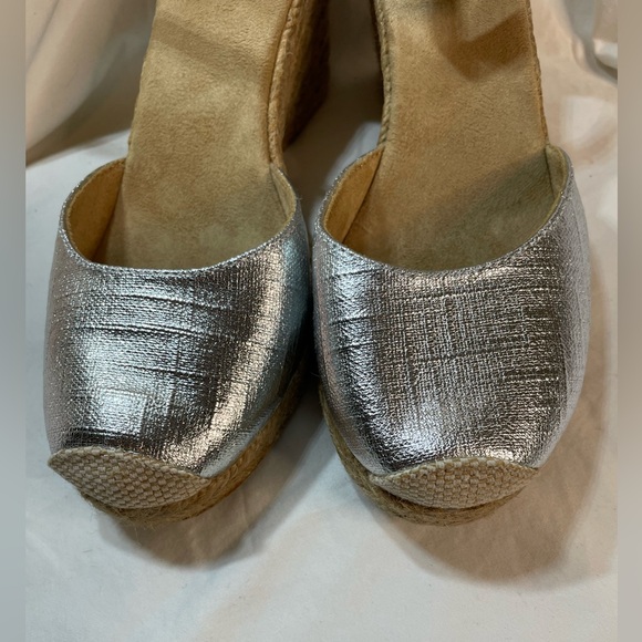 White Mountain Womens Mamba Braided Espadrille Wedge  Size 8.5M - Picture 9 of 9